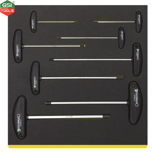 Khay tay vặn chữ T 8 chi tiết Stahlwille 2-10mm