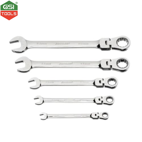 Bộ cờ lê tròng cóc lắc léo 5 chi tiết Atorn cỡ 8-19mm