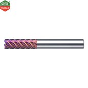 Dao phay ngón carbide 6 me gia công thép cứng 65HRC Atorn 3x9x65mm