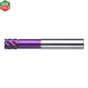 Dao phay ngón carbide 6 me gia công thép cứng 65HRC Atorn 5.6x57mm