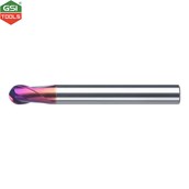 Dao phay cầu carbide 2 me gia công thép cứng 65HRC Atorn 2x2.5x65mm