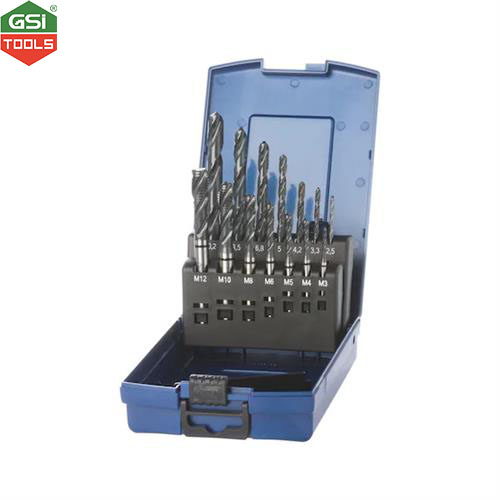 Bộ mũi khoan và taro Atorn M3-M12