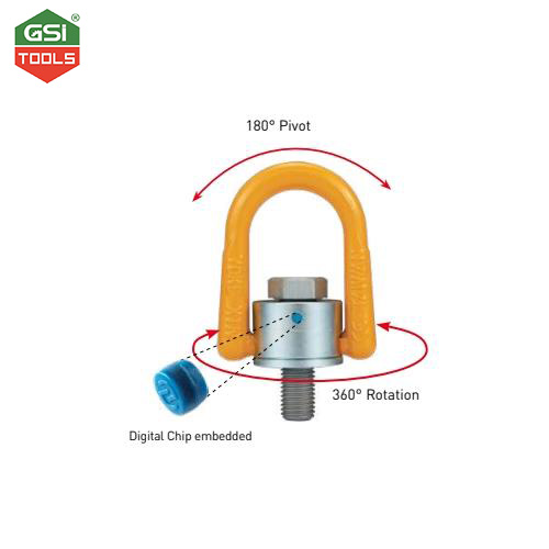 Tai cẩu 180 độ 5.6 tấn YOKE cỡ M27x3