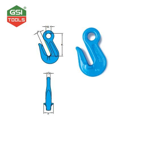Móc cẩu gài xích chốt mắt xích 10 tấn YOKE cỡ 16 mm