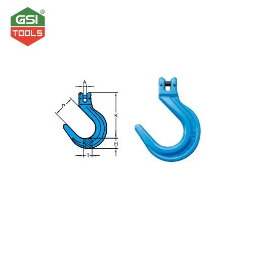 Móc cẩu ngành đúc chốt mắt xích 4 tấn YOKE cỡ 10 mm