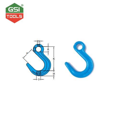 Móc cẩu ngành đúc lỗ tròn 2.5 tấn YOKE cỡ 7.8 mm