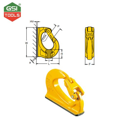 Tai cẩu móc hàn 5 tấn YOKE cỡ 167x44mm