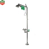 Vòi sen và bồn rửa mắt khẩn cấp bằng thép không gỉ Esnico 75.7L/min