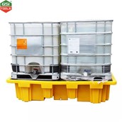 Pallet chống tràn phuy IBC đôi Esnico 500x2200x1300mm