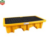 Pallet chống tràn 2 phuy Esnico 300x1300x690mm