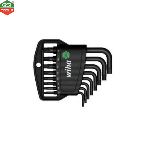 Bộ tay vặn chữ L đầu sao 8 chi tiết Wiha TX9–TX40