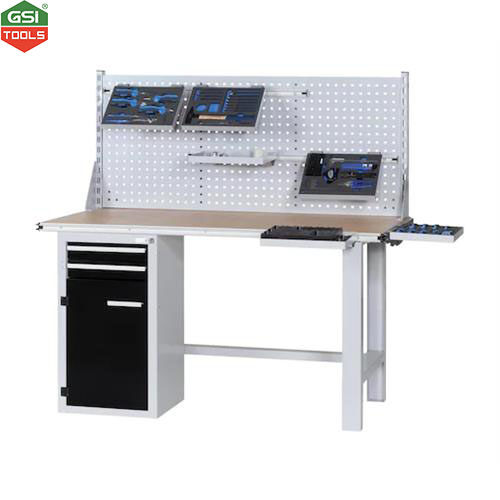 Bàn thao tác mặt gỗ 3 ngăn Clip-O-Flex 750x840x1500mm