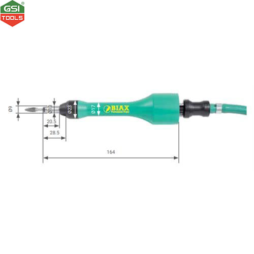 Máy mài thẳng chạy khí van trượt Biax 65000rpm
