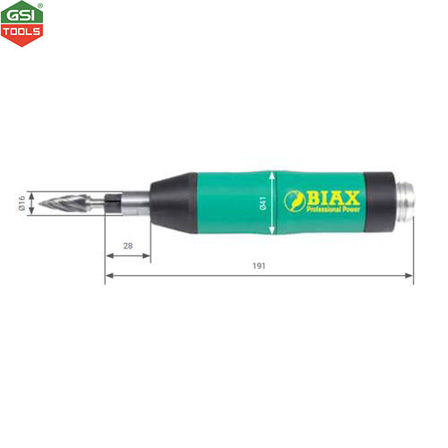 Máy mài thẳng chạy khí van đòn bảy Biax 20000rpm