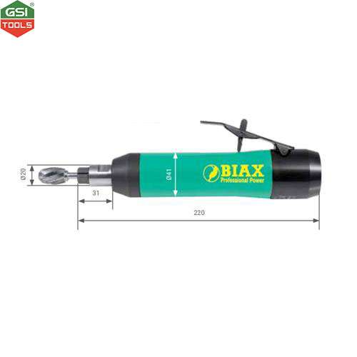 Máy mài thẳng chạy khí van đòn bảy Biax 12000rpm